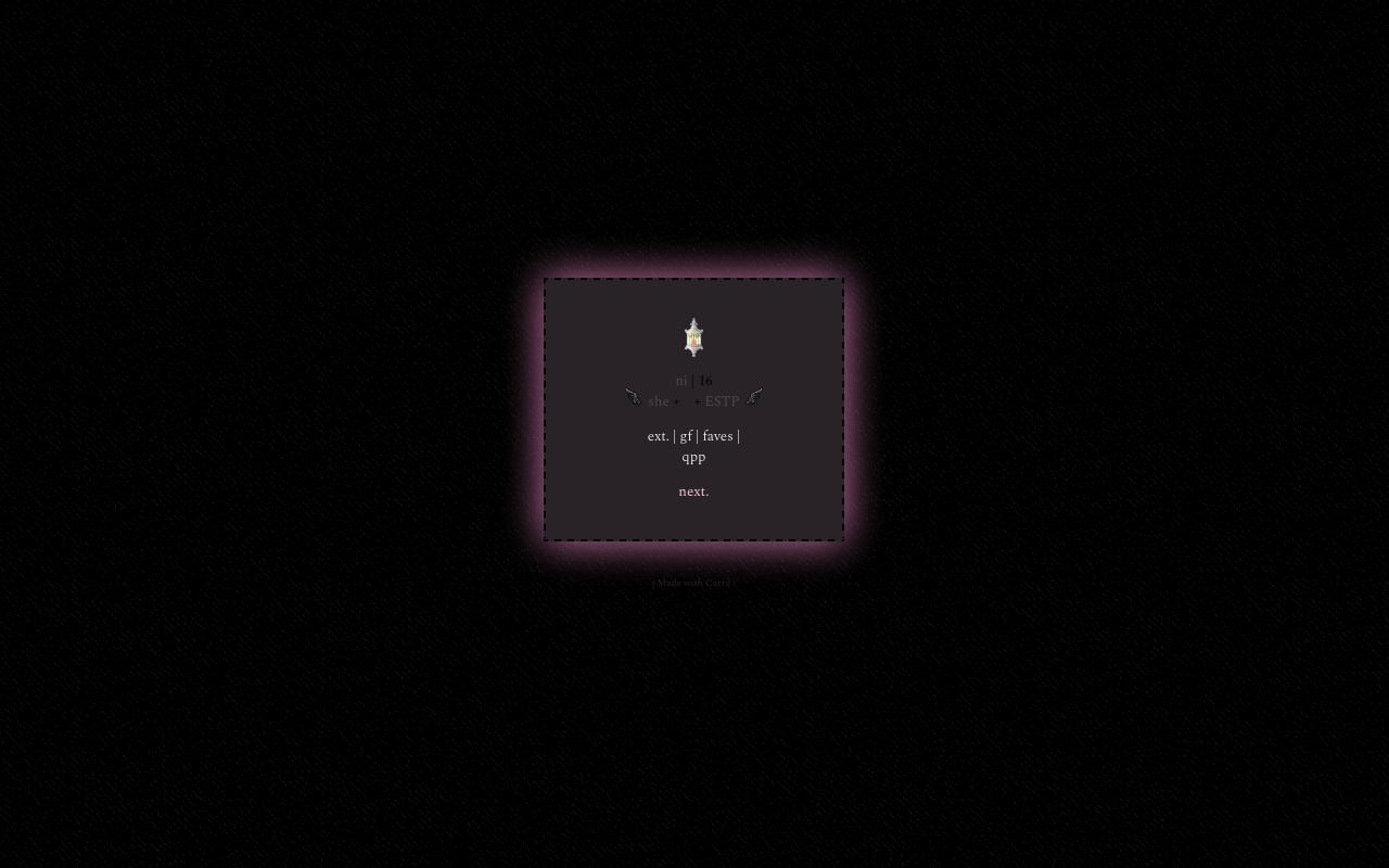 Carrd profile picture for @ritual